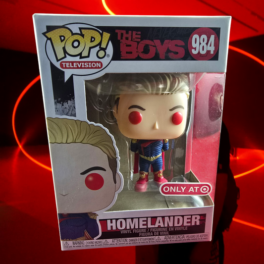 Homelander target exclusive funko # 984 (nib) With pop protector