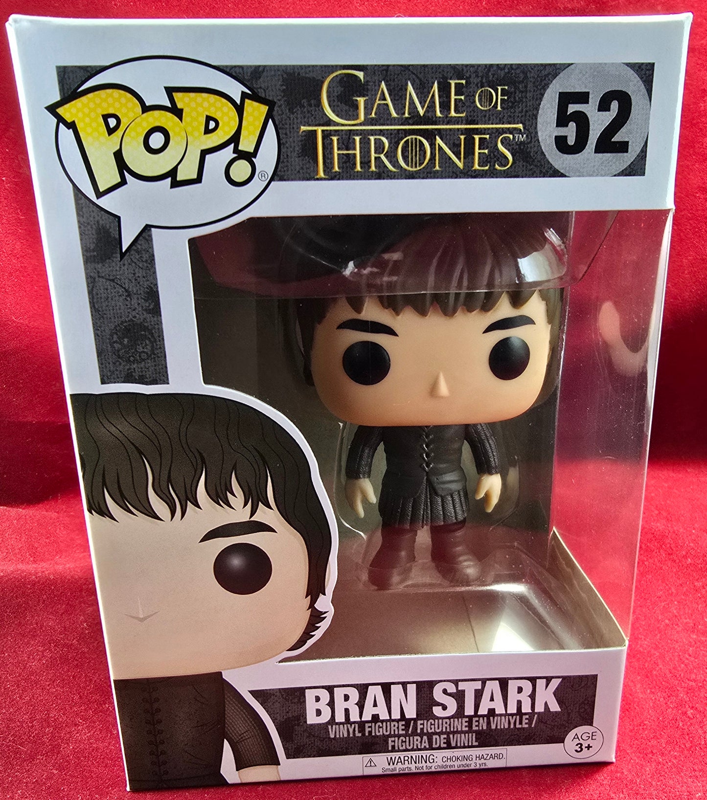 Bran Stark funko # 52 (nib) With pop protector