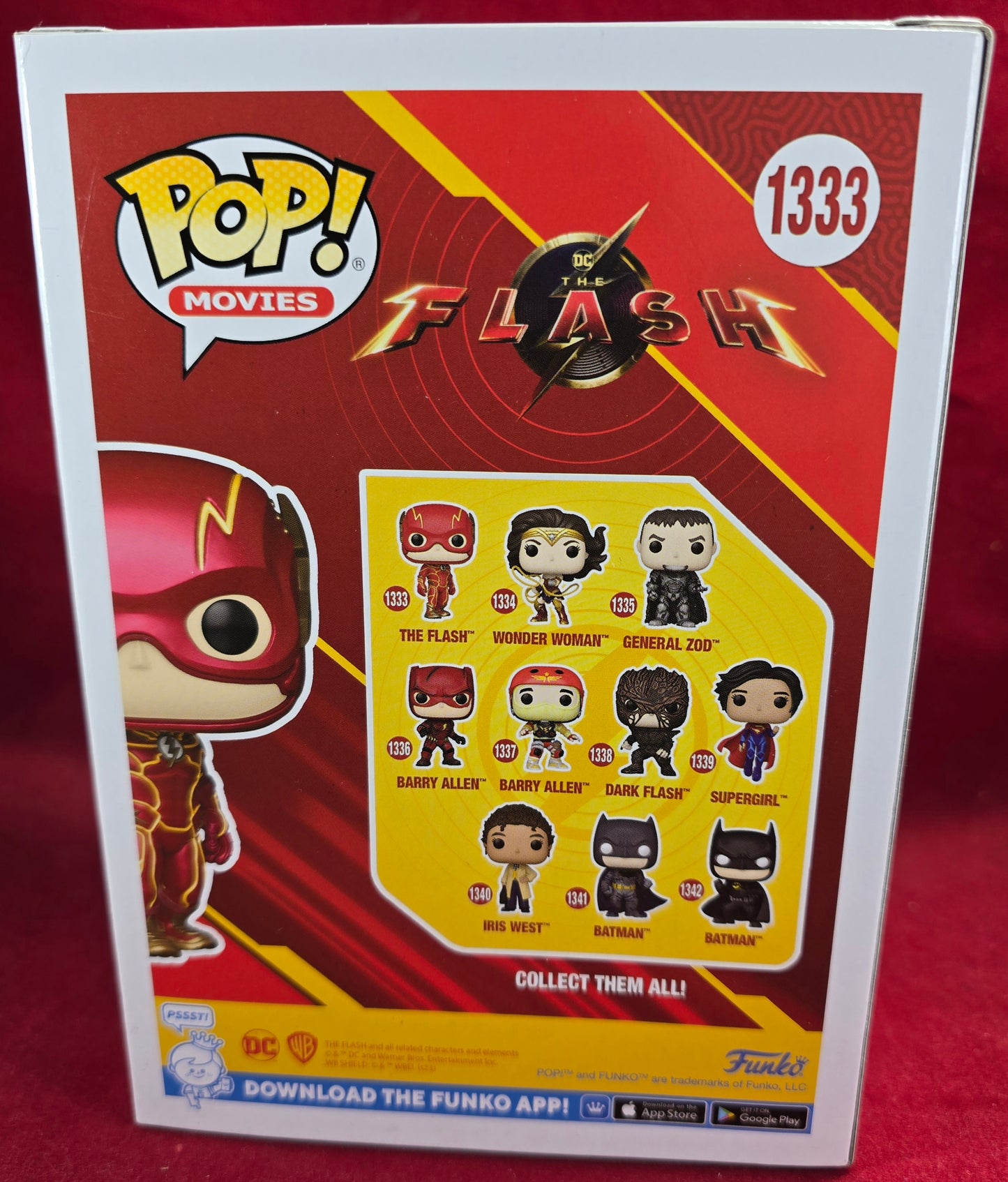 Gamestop Exclusive FLASH Funko # 1333 (Nib)
With pop protector