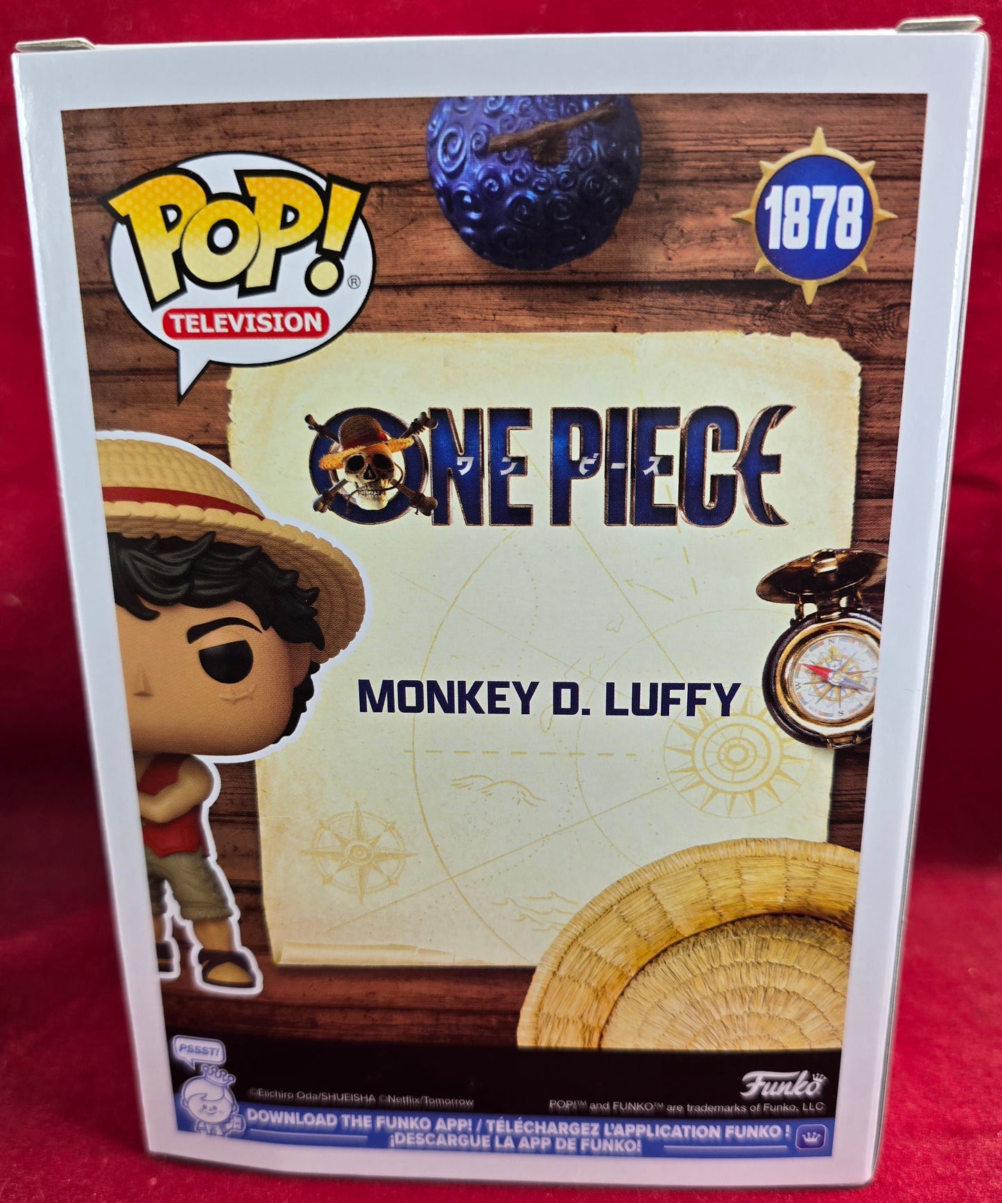 Funko Pop! Netflix : Monkey D. Luffy #1878 (Nib)
With pop protector