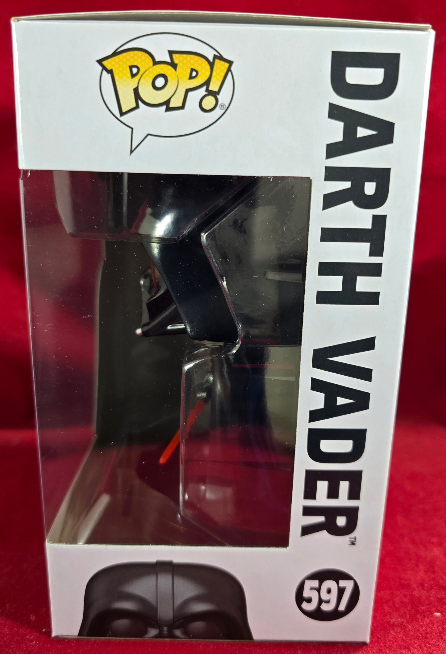 Darth Vader #597 (nib) With pop protector