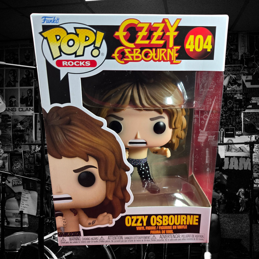 Ozzy Osborne funko # 404 (nib) With pop protector