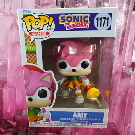 Amy Rose Funko # 1171 (Nib)
With pop protector