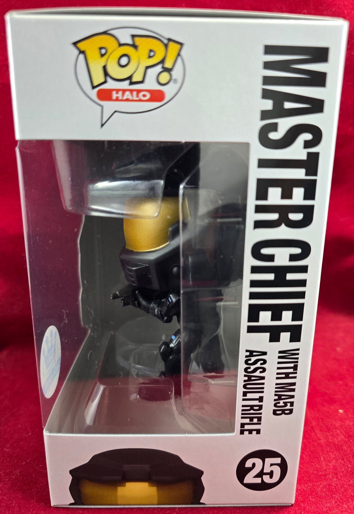 Master chief with MA58 rifle funko exclusive # 25 (nib) With pop protector