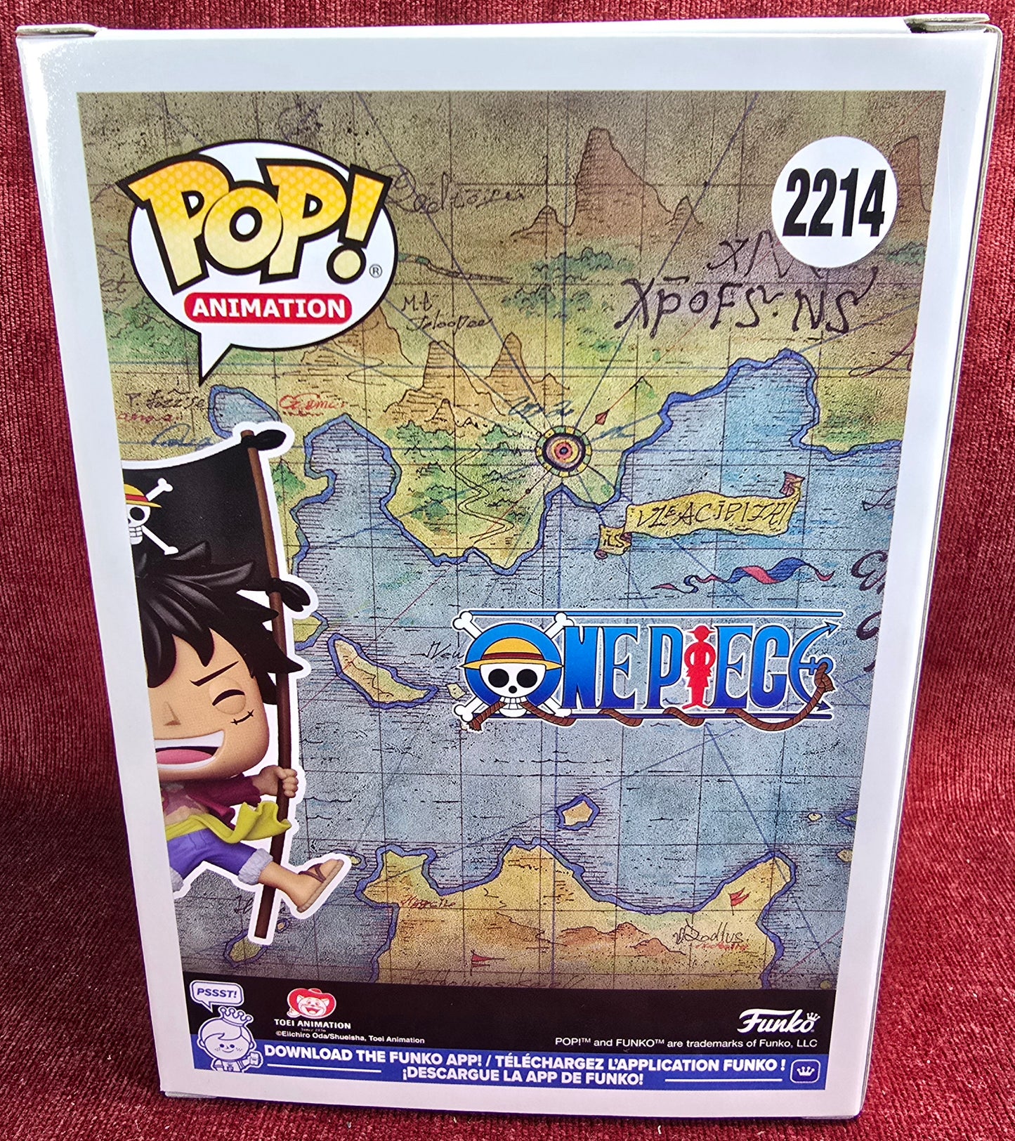 Funko Pop! Vinyl: Monkey D. Luffy Exclusive #2214 (Nib)
With pop protector
