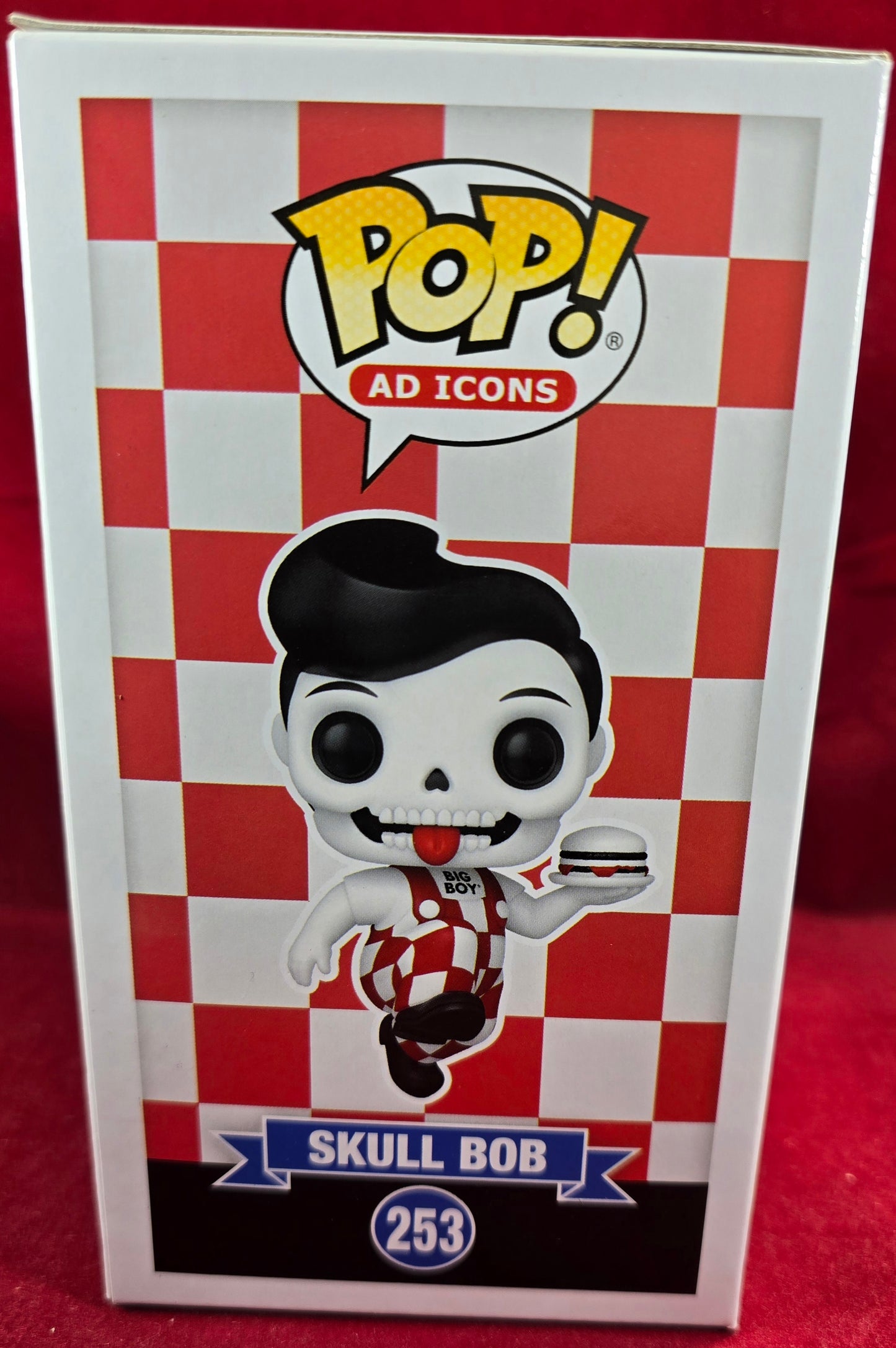 Skull Bob funko # 253 (nib) With pop protector