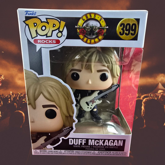 Duff McKagan funko # 399 (nib) With pop protector