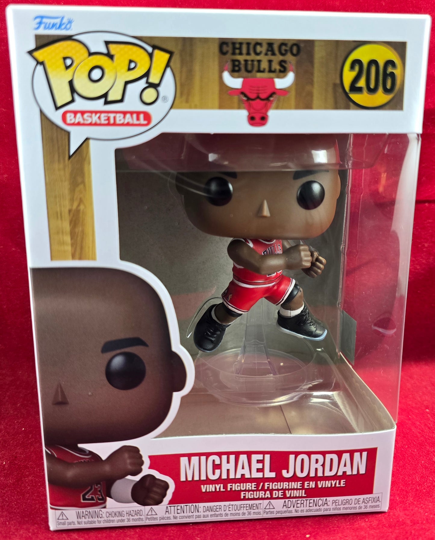 Michael Jordan funko # 206 (nib) With pop protector