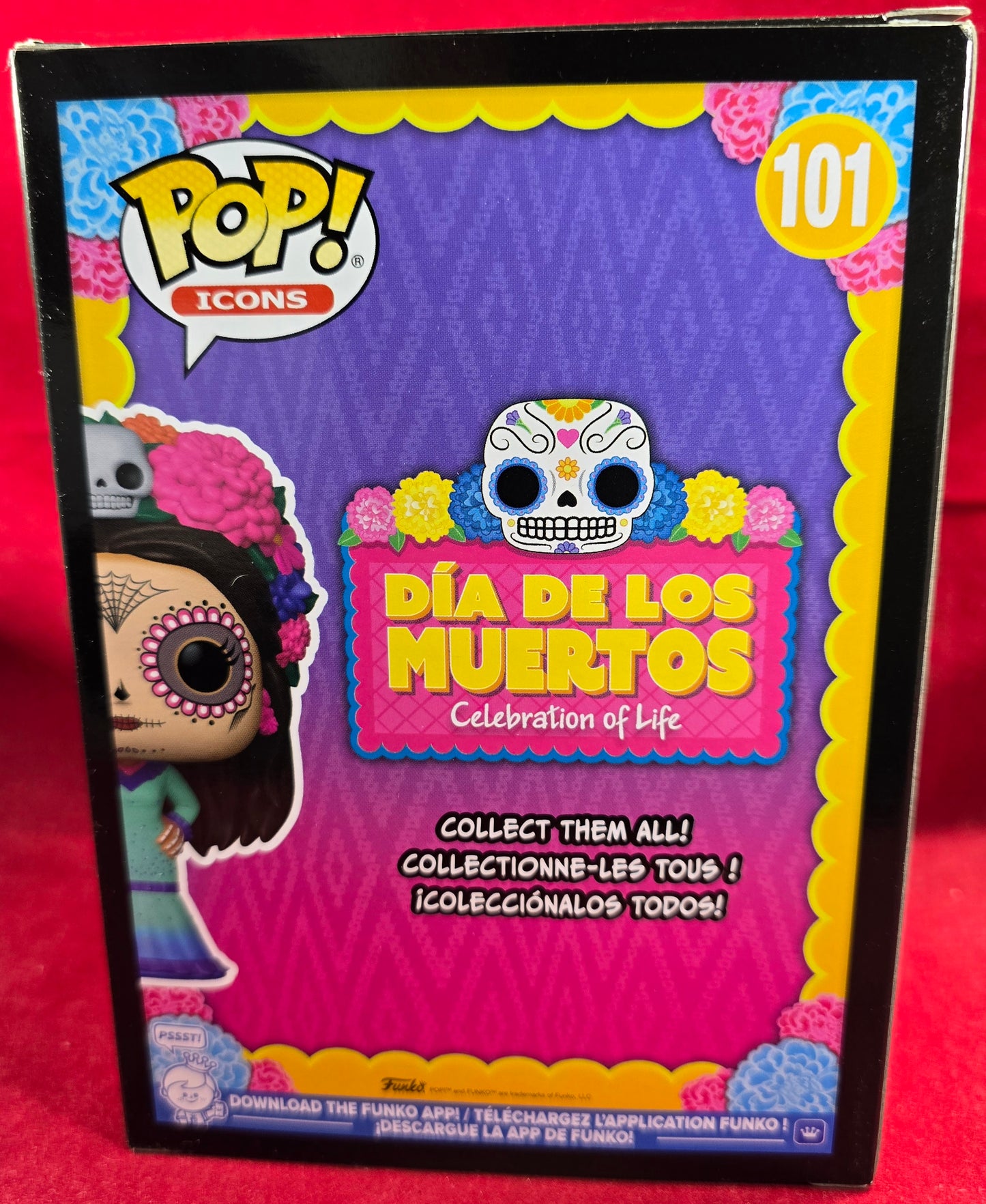 La Catrina (Azul) funko # 101 (nib) With pop protector