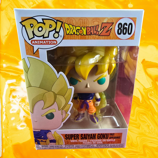 Super Saiyan Goku first appearance # 860 (nib) With pop protector