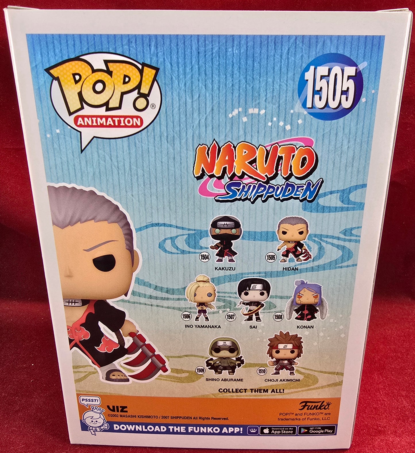 Hidan funko # 1505 (nib) With pop protector