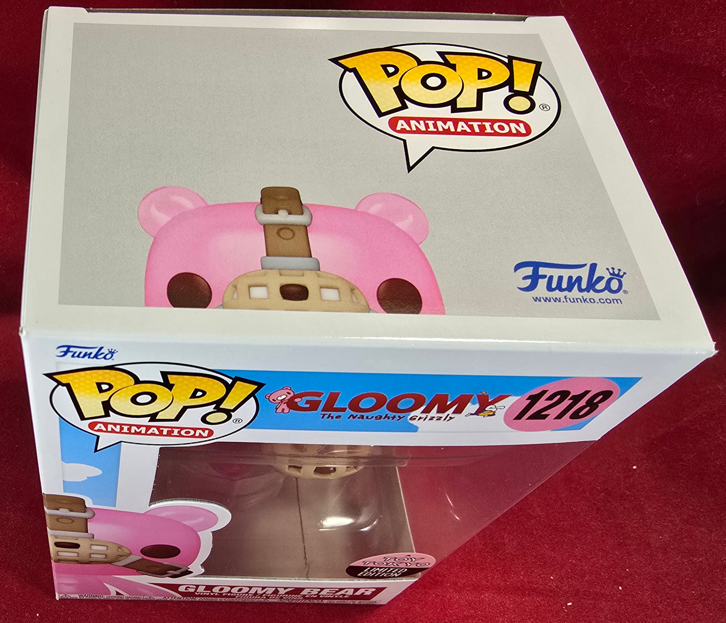 Gloomy Bear Toy Tokyo exclusive funko # 1218 (nib) With pop protector