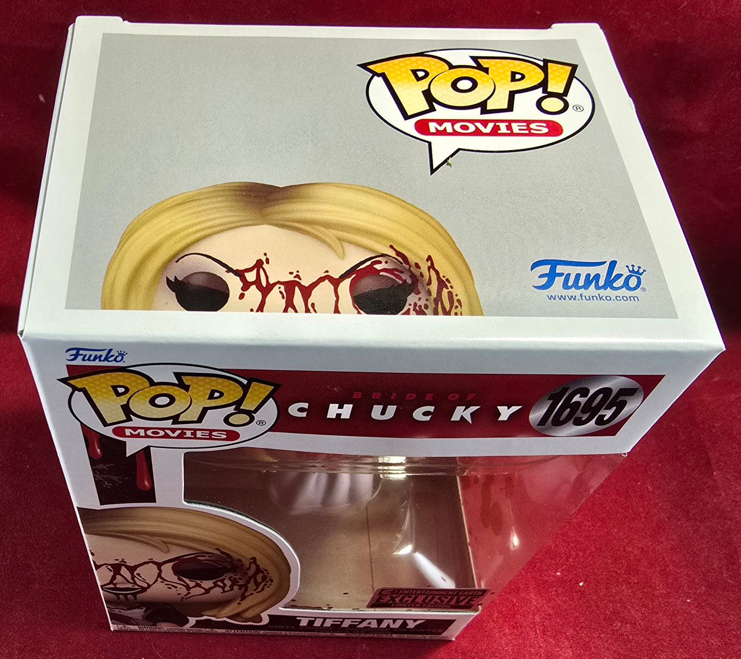 Tiffany entertainment earth exclusive funko # 1695 (nib) With pop protector