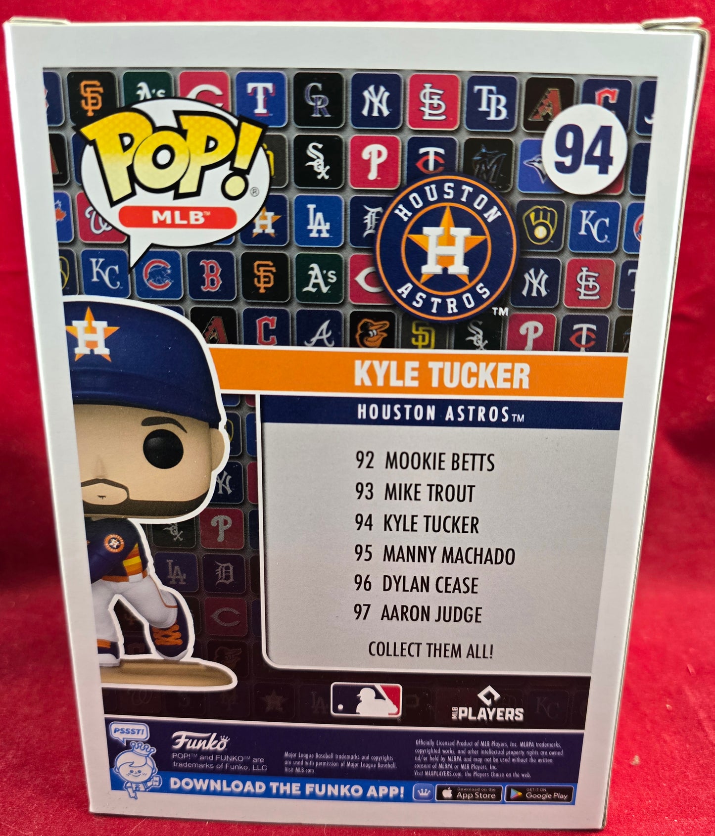 Kyle Tucker funko # 94 (nib) With pop protector