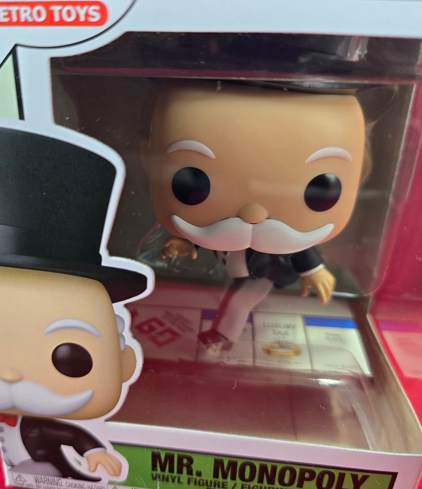 Mr. Monopoly funko # 162 (nib) With pop protector