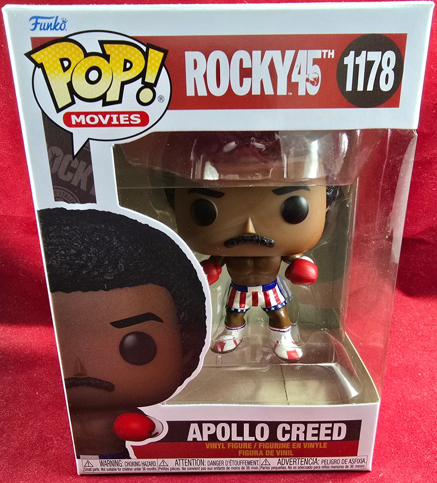Apollo Creed funko # 1178 (nib) With pop protector