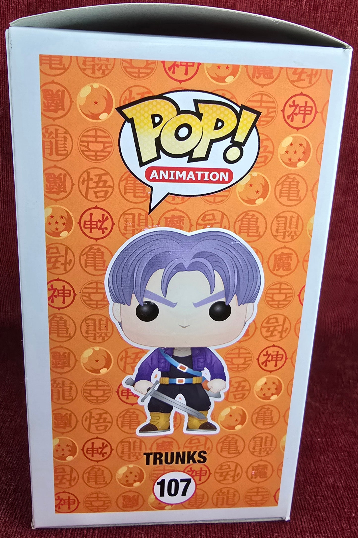Trunks funko # 107 (nib) With pop protector