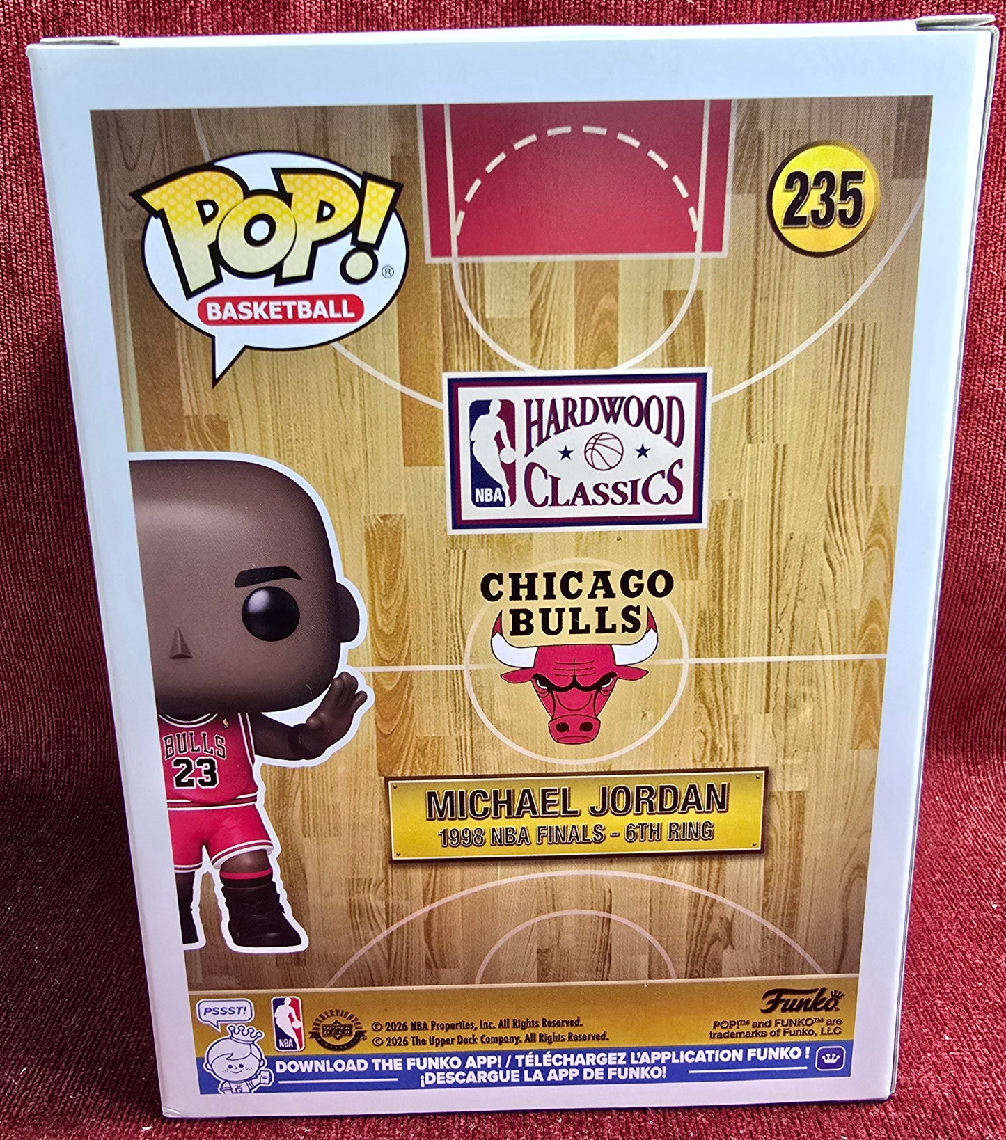 Funko Pop! Vinyl: Michael Jordan # 235 (Nib)
With pop protector