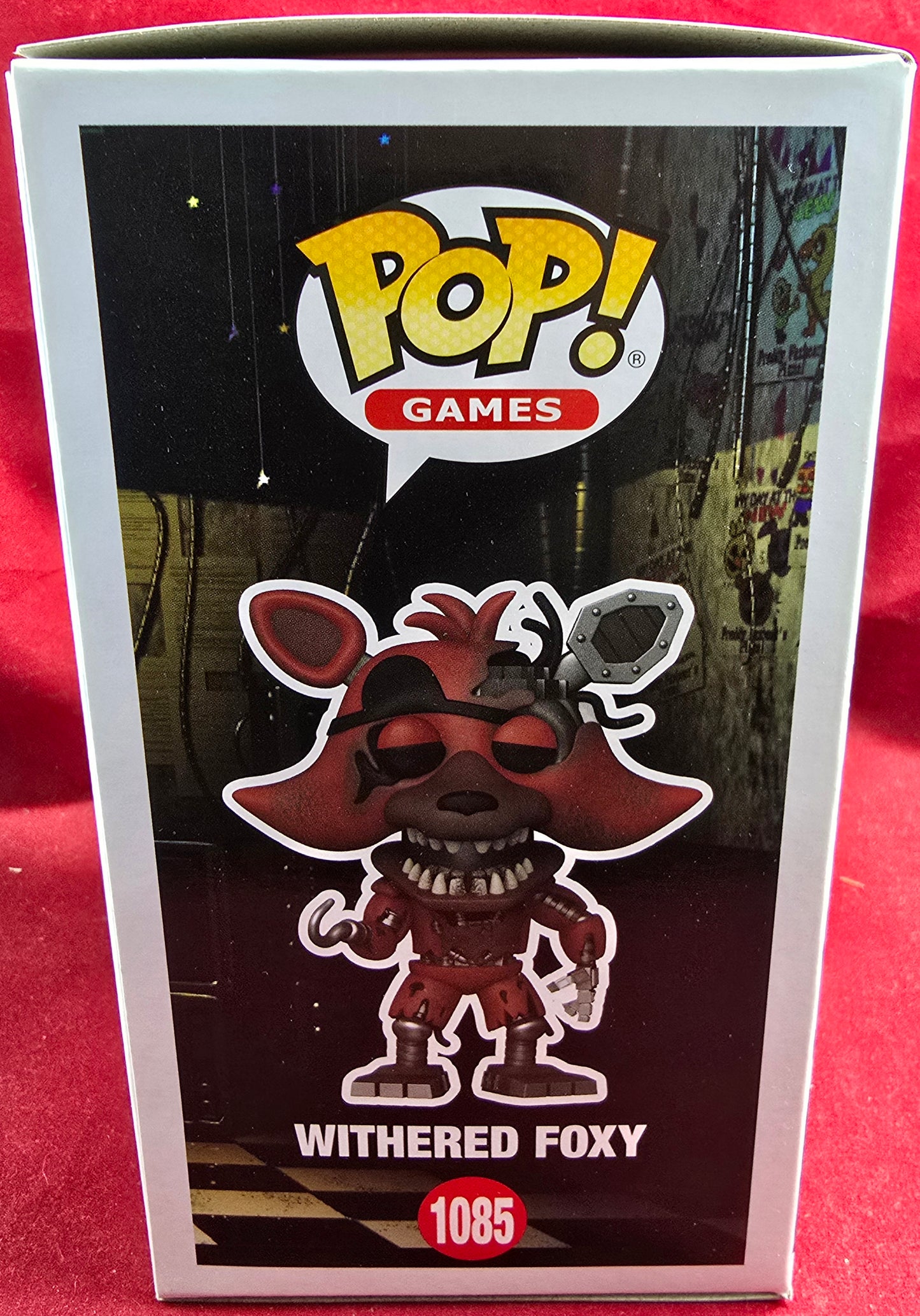 Withered foxy funko # 1085 (nib) With pop protector