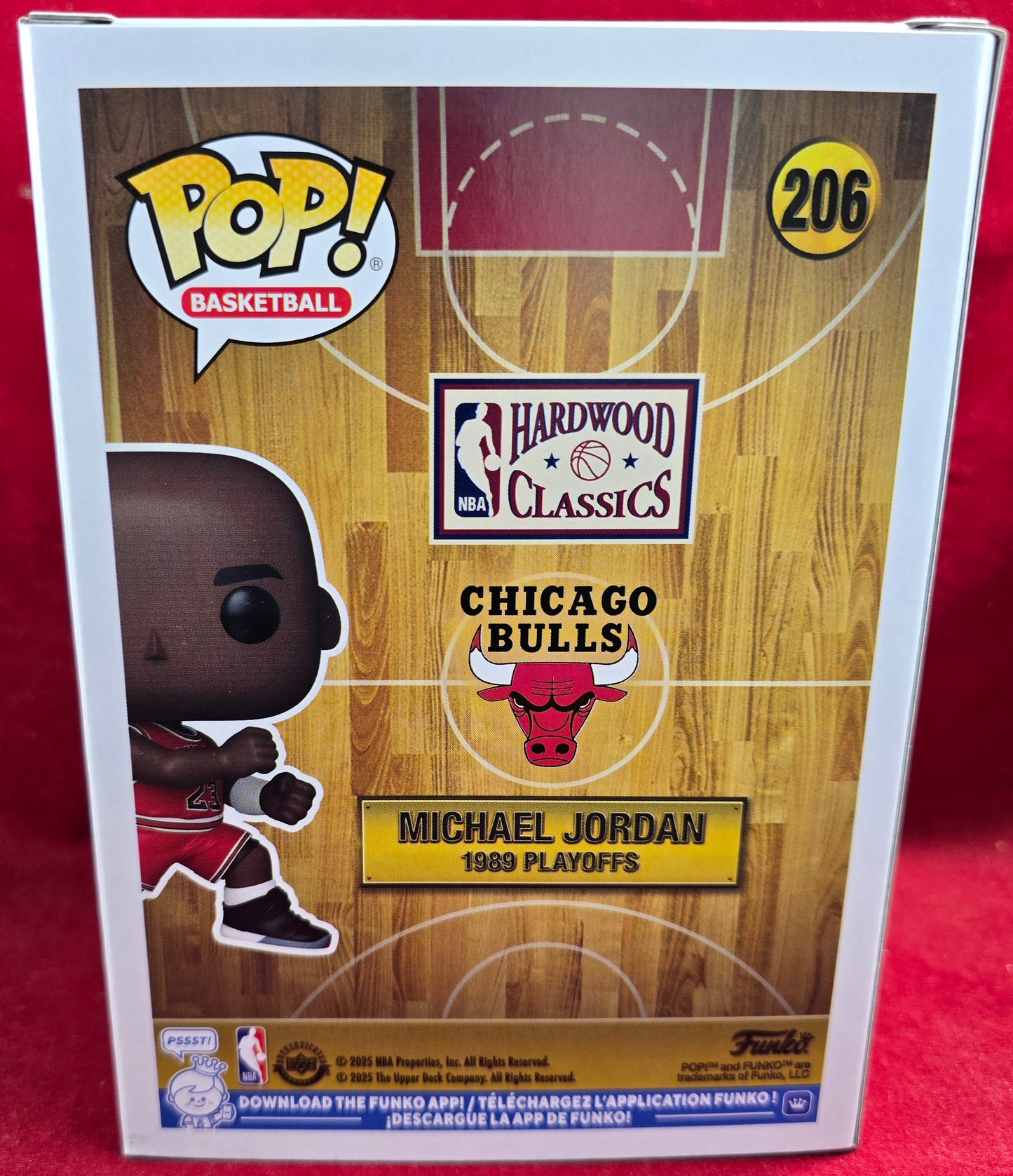 Michael Jordan funko # 206 (nib) With pop protector