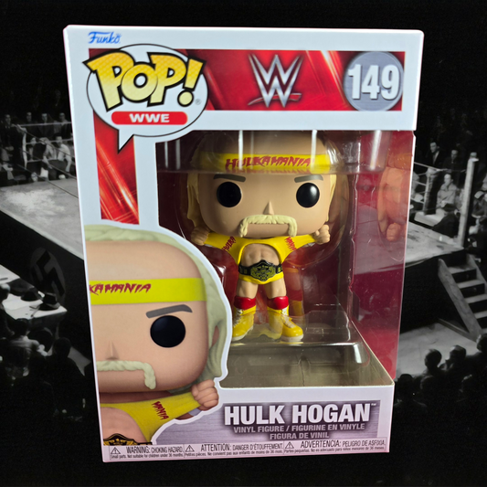 Hulk hogan funko # 149 (nib)
With pop protector
