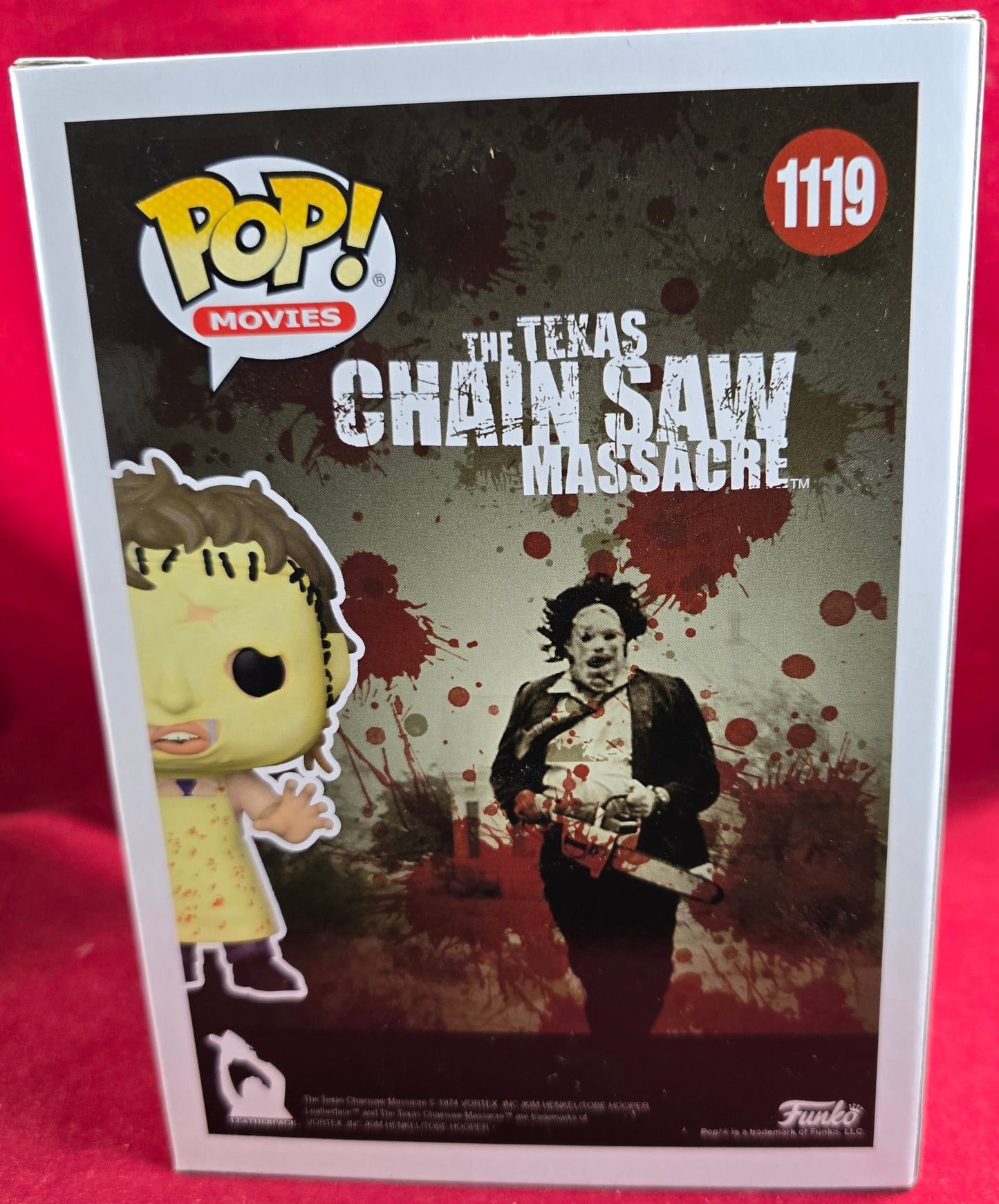 Leatherface Hot Topic Exclusive Funko # 1119 (nib) With pop protector