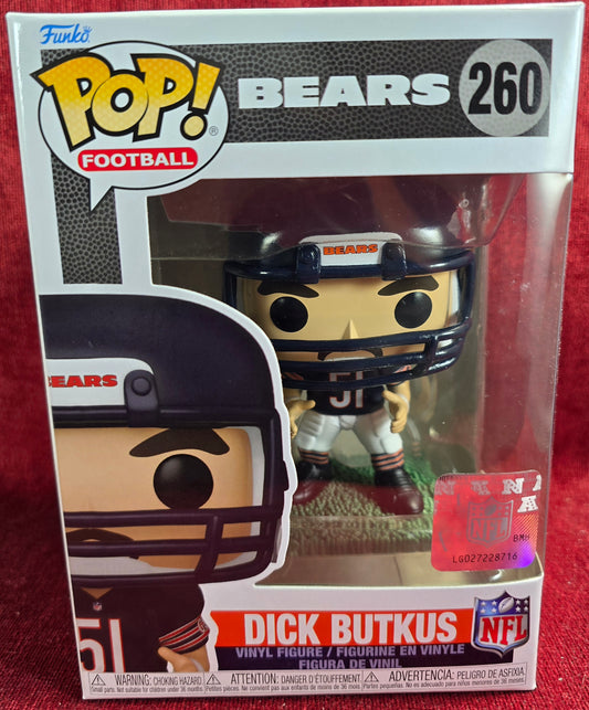 Funko Pop! Football: Dick Butkus # 260 (Nib)
With pop protector