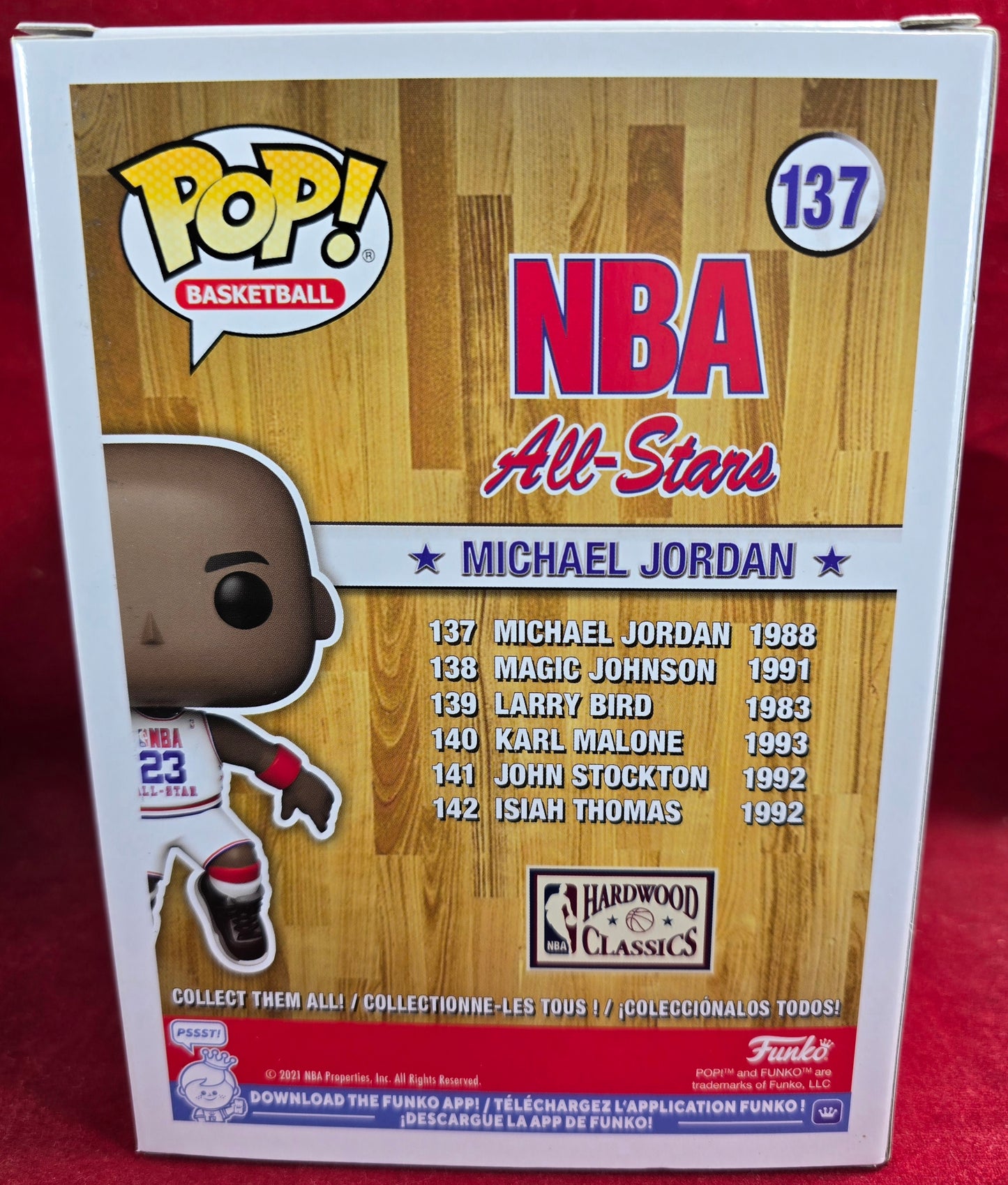 Michael Jordan funko # 137 (nib)