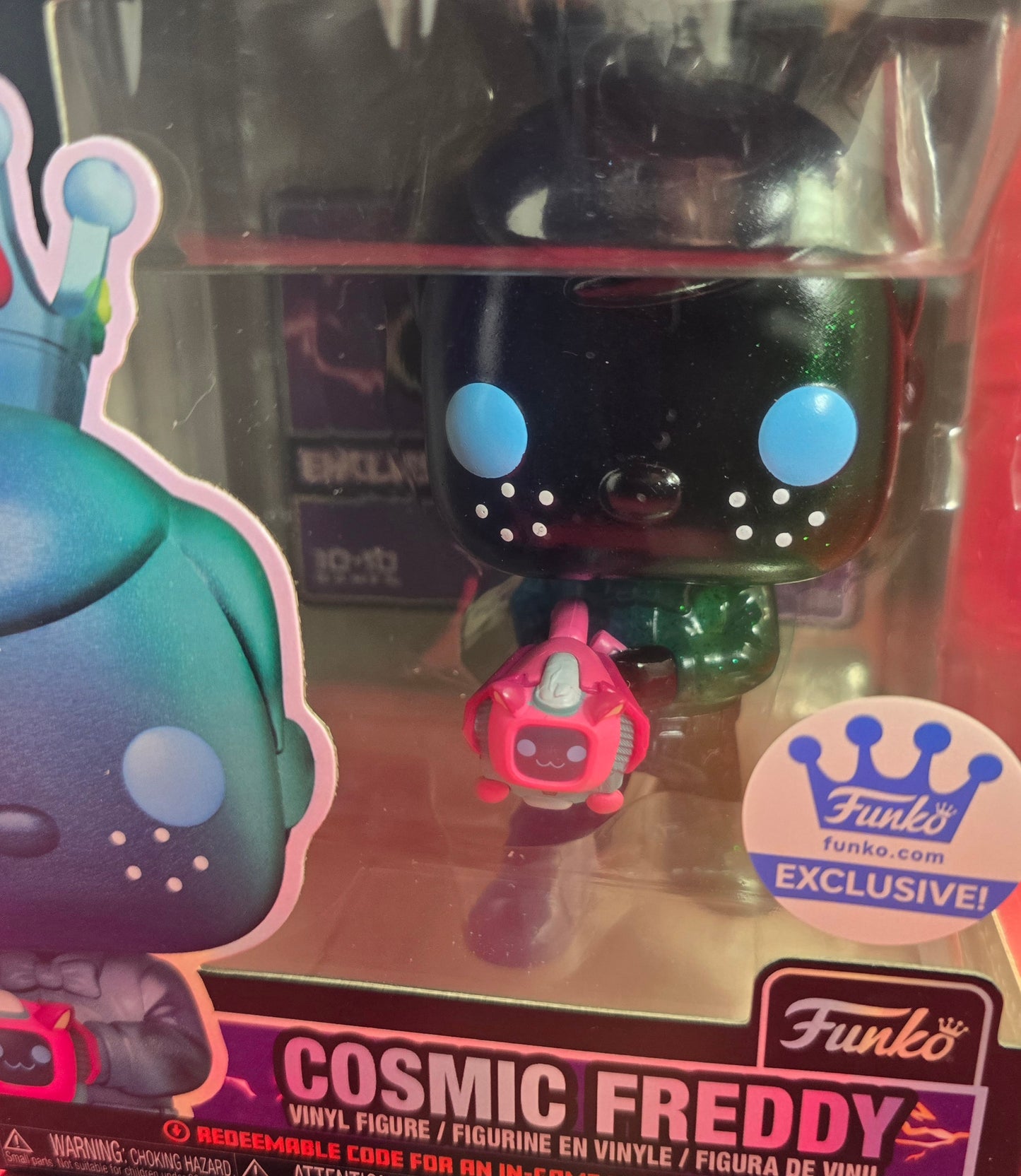 Cosmic Freddy funko exclusive # 1013 (nib) With pop protector