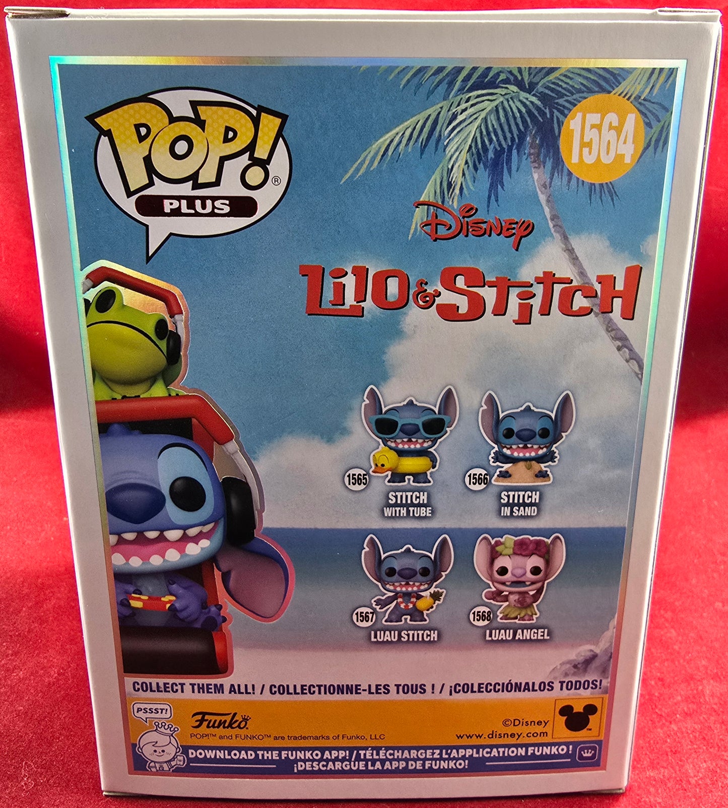 Gamer stitch funko # 1564 (nib) With pop protector