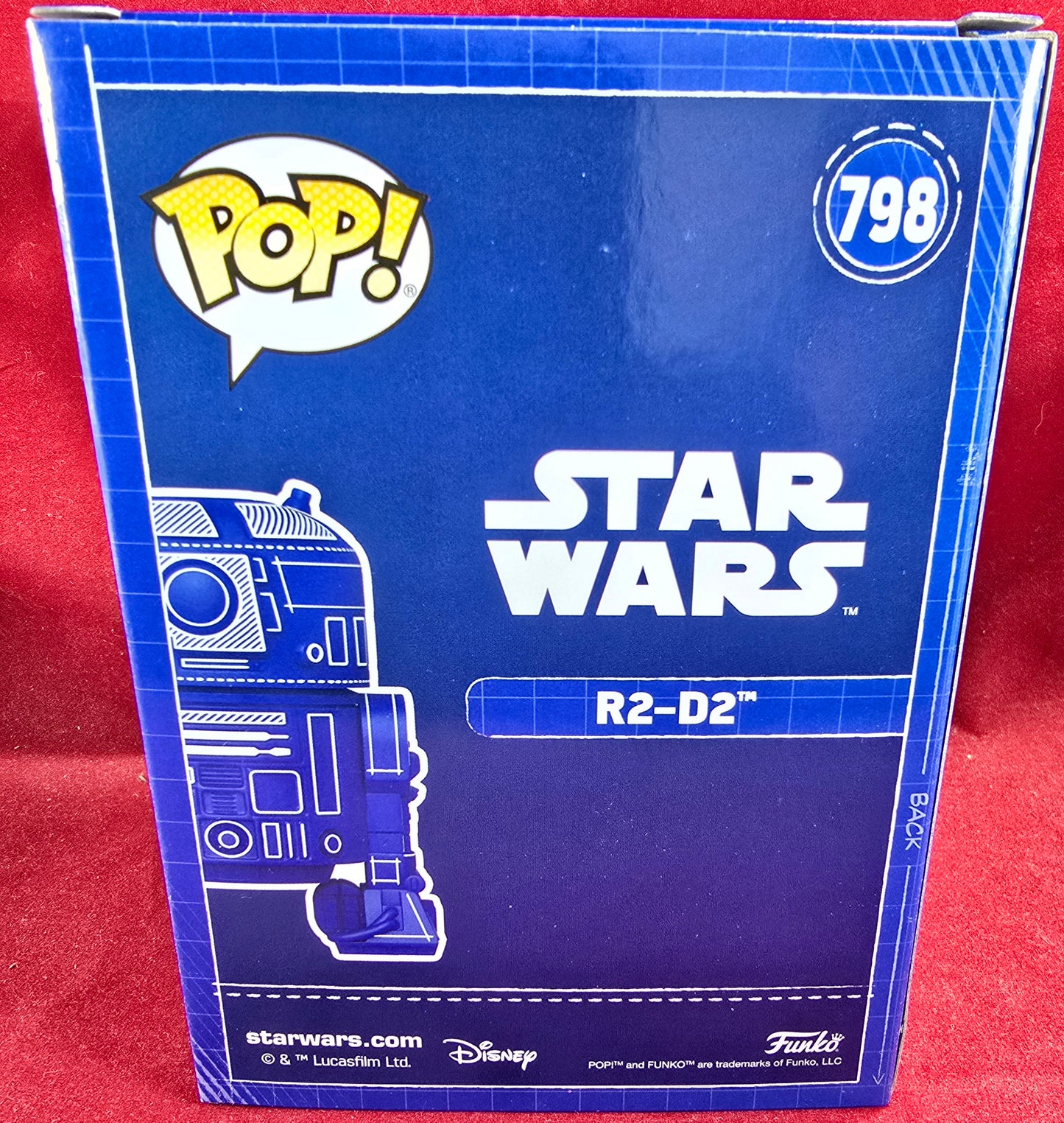 R2-D2 funko # 798 (nib) With pop protector