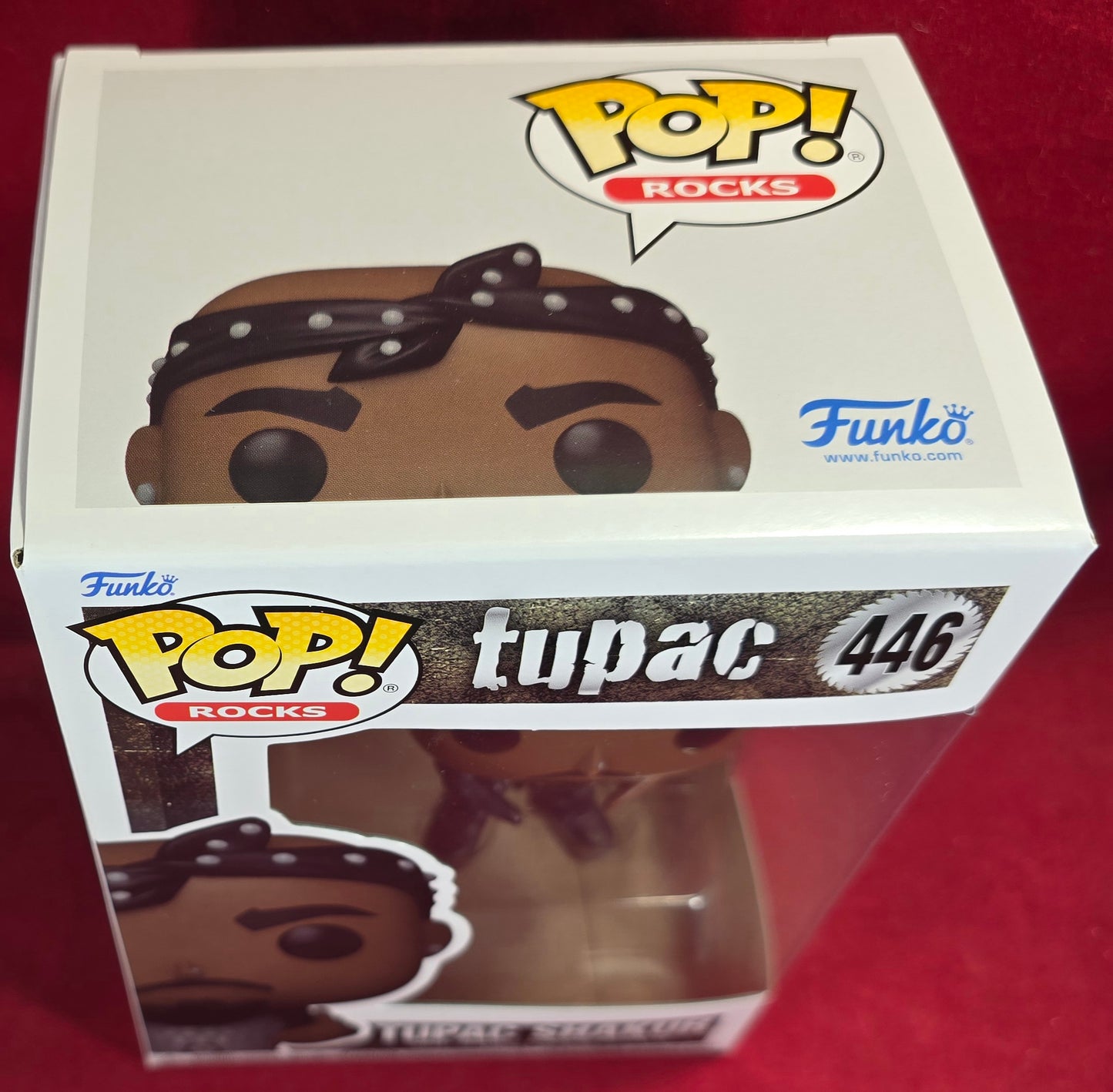 Tupac Shakur funko # 446 (nib) With pop protector