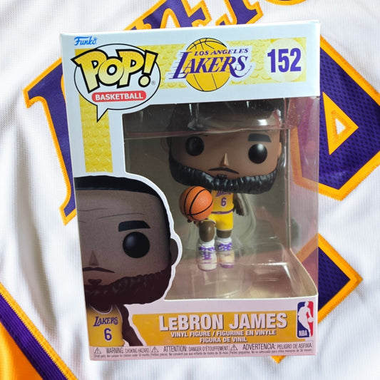 Funko Pop! Basketball: Lakers LeBron James  # 152 (Nib)
With pop protector