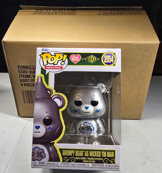 Funko POP! Vinyl: grumpy bear As tin man # 2054 (Nib)
With pop protector