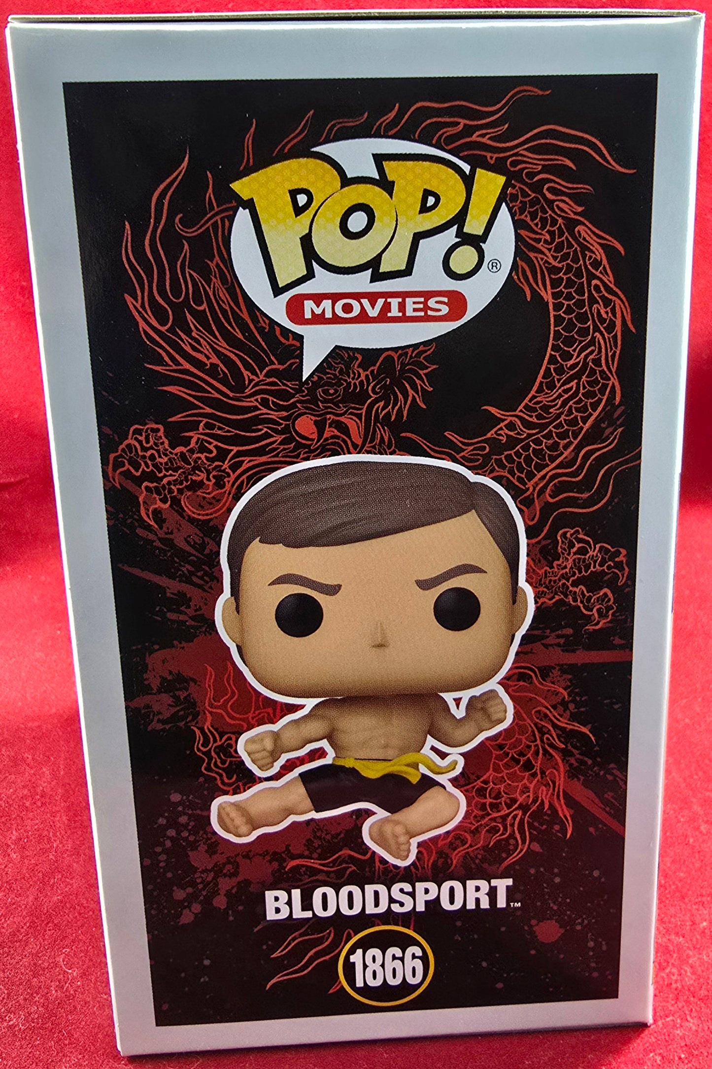 Bloodsport funko # 1866 (nib)
With pop protector