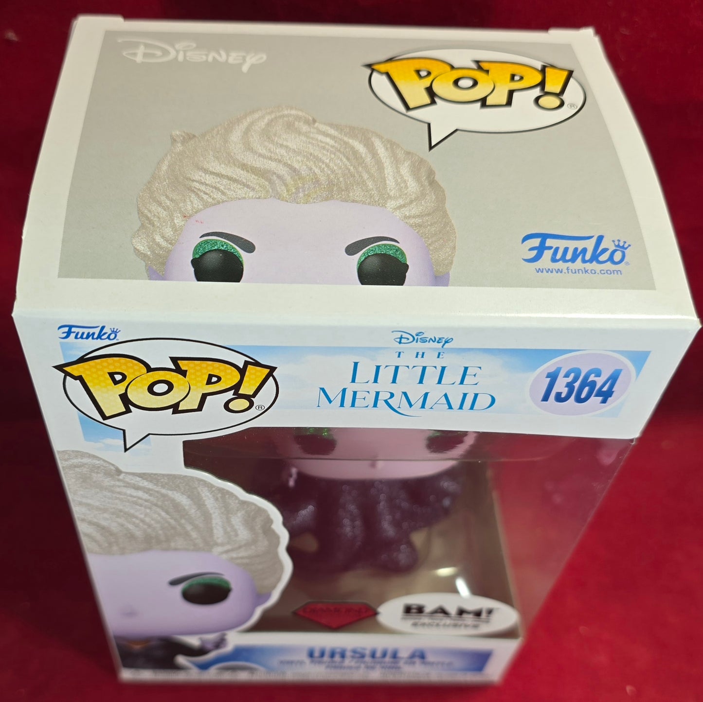 Ursula Bam Exclusive funko # 1364 (nib) With pop protector