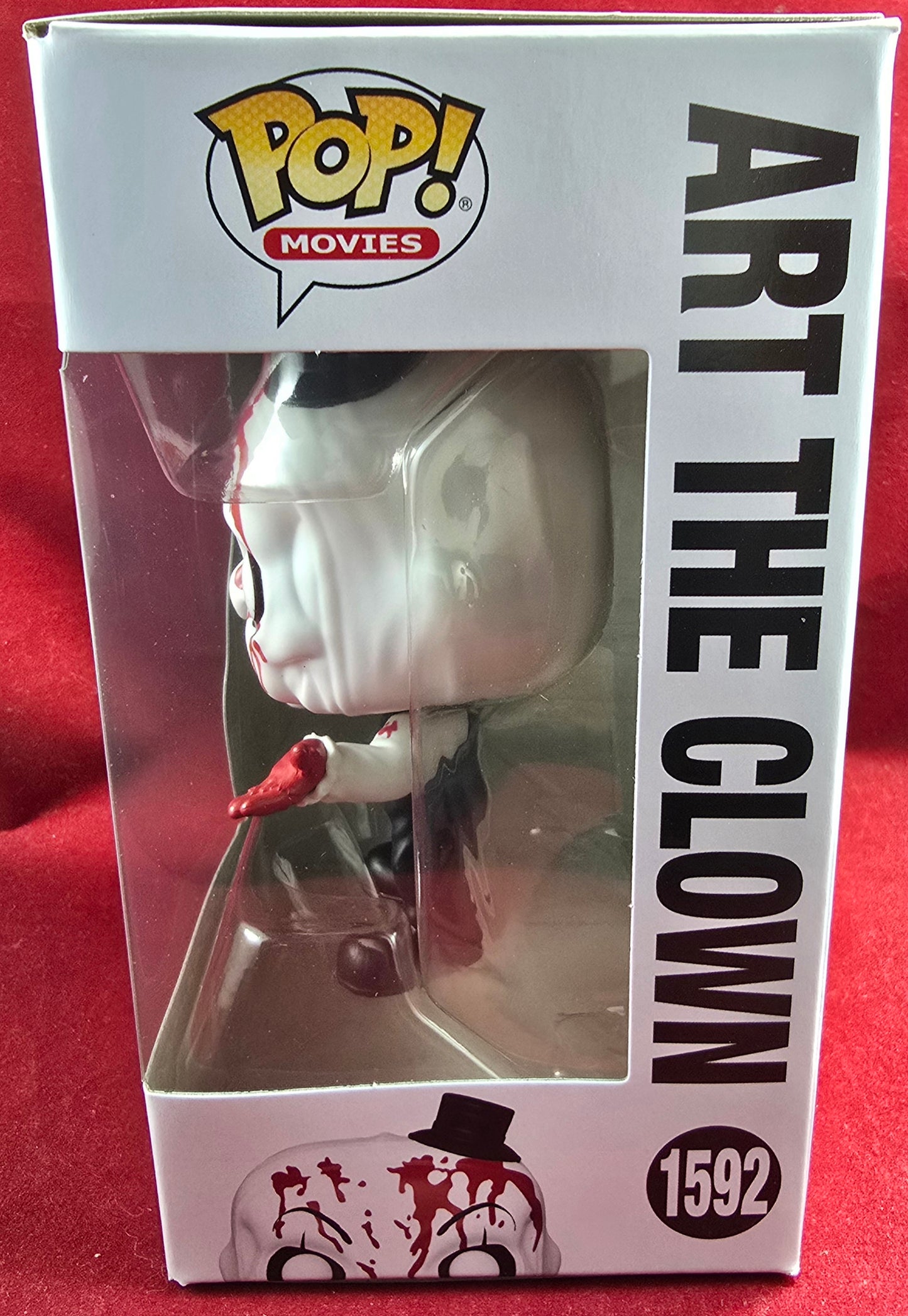 Art the clown funko # 1592 (nib) With pop protector