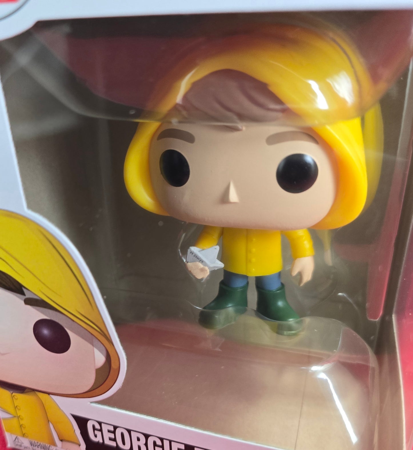 Georgie Denbrough funko # 536 (nib) with pop protector