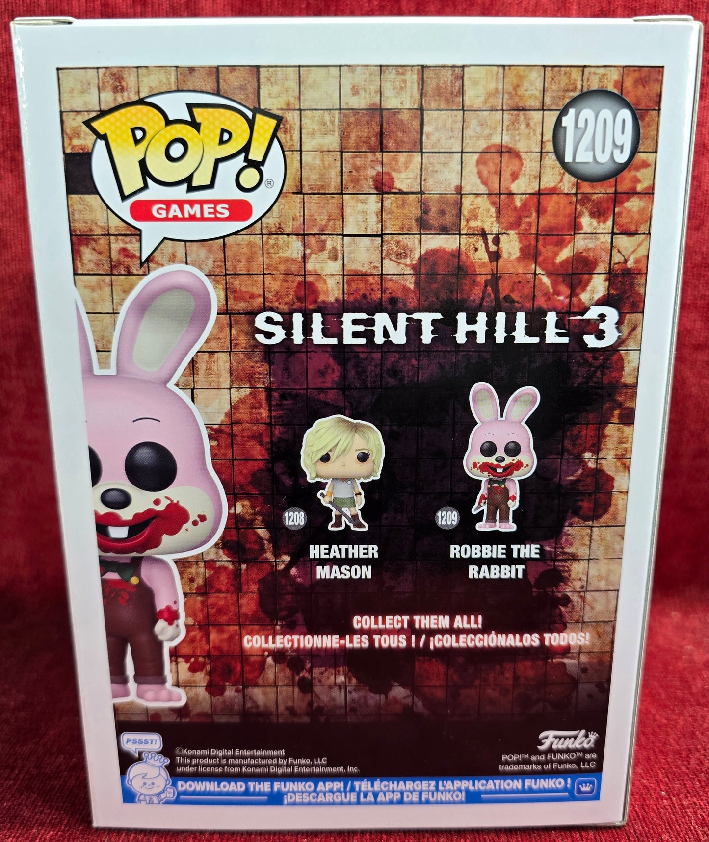 Funko Pop! Games: Robbie the Rabbit # 1209 (Nib)
With pop protector