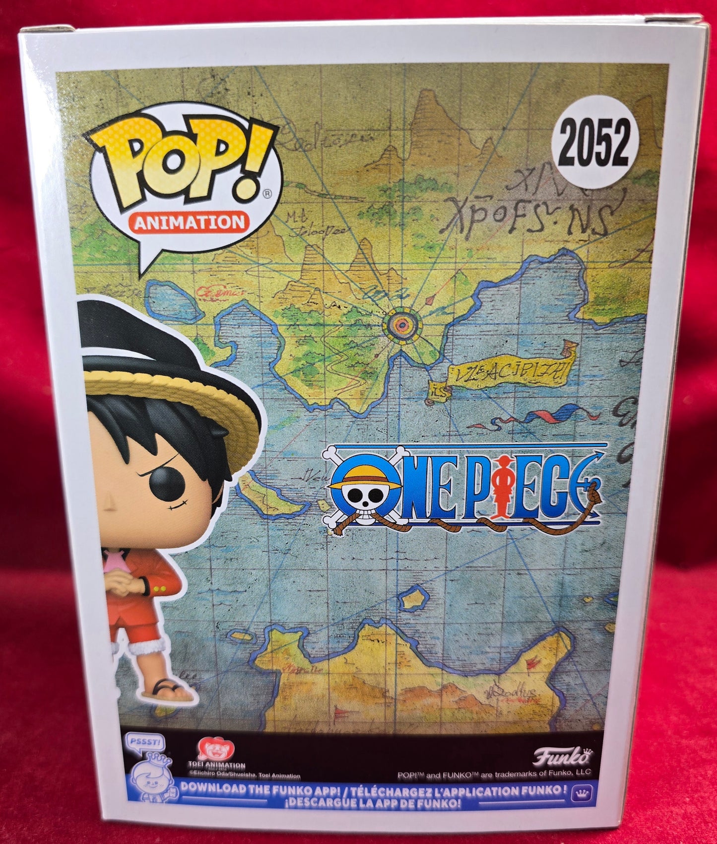 Monkey D. Luffy Entertainment Exclusive Funko #2052 (Nib) With pop protector