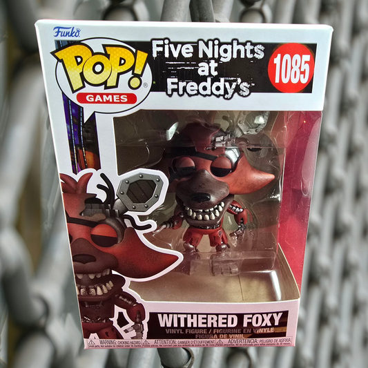 Withered foxy funko # 1085 (nib) With pop protector