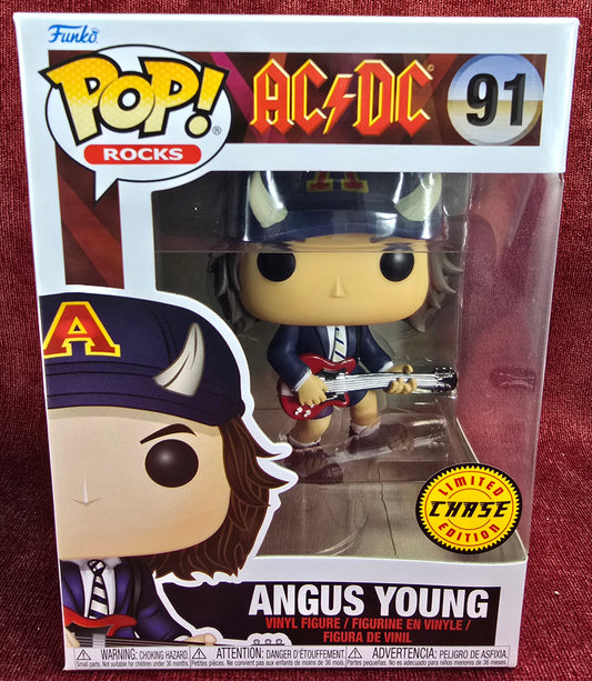 Funko Pop! Vinyl: Angus Young #91 (Nib)
With pop protector
