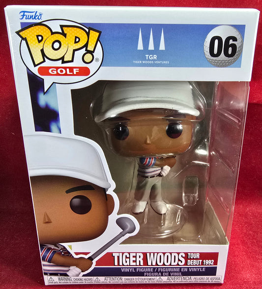 Funko Pop! Tiger Woods Funko # 06 (Nib)
With pop protector