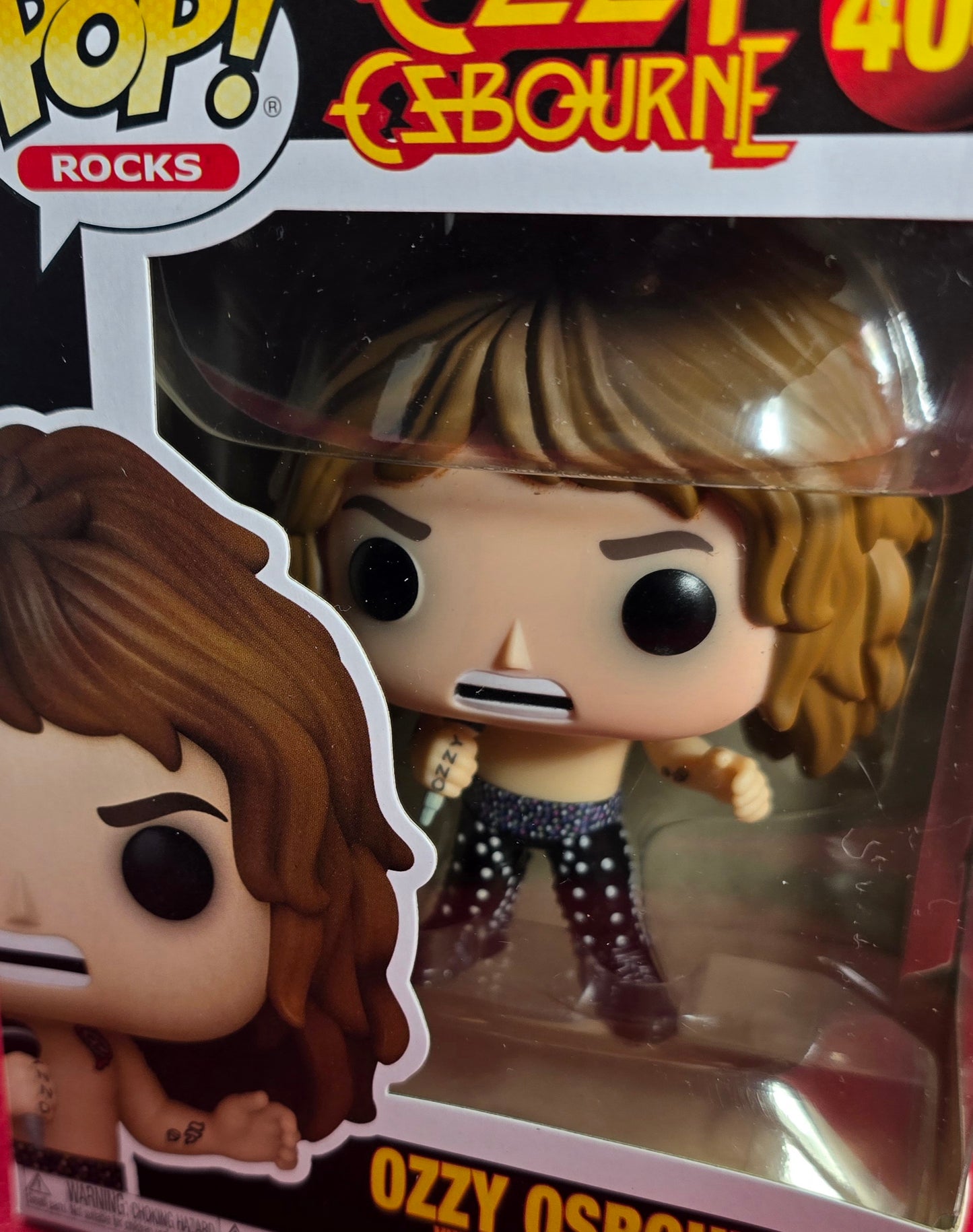 Ozzy Osborne funko # 404 (nib) With pop protector