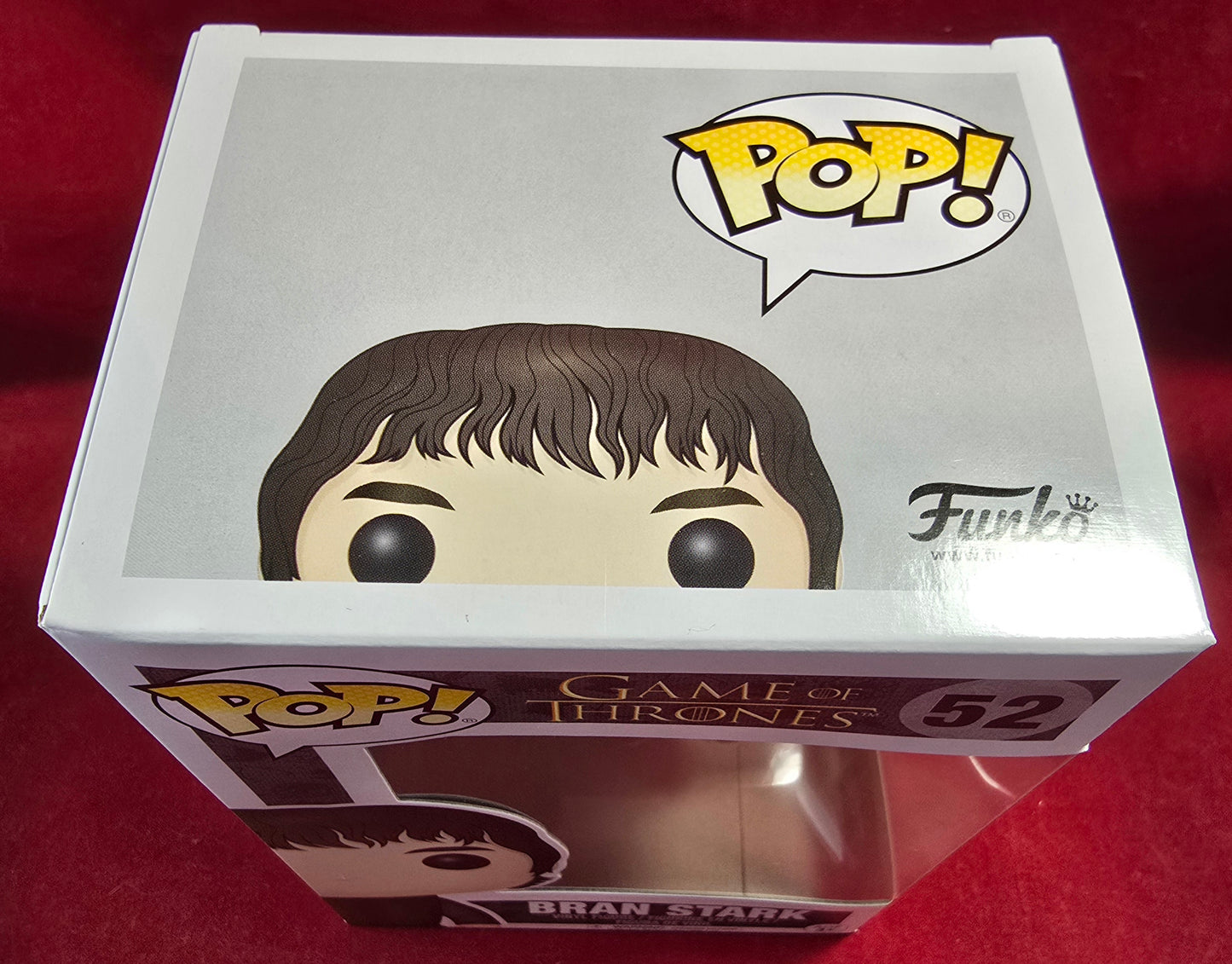 Bran Stark funko # 52 (nib) With pop protector