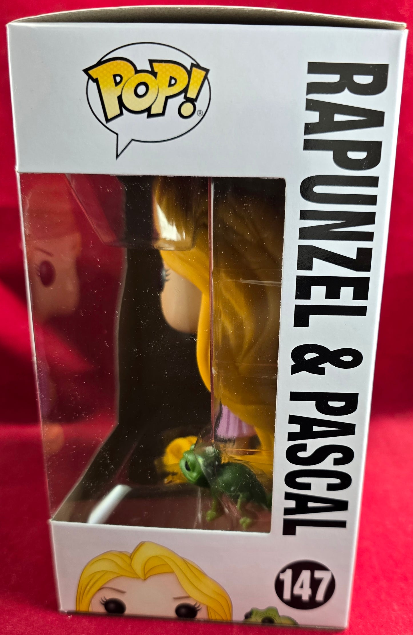 Rapunzel & Pascal funko # 147 (nib) With pop protector