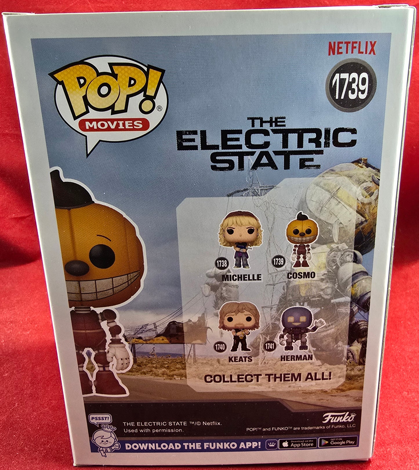Cosmo funko # 1739 (nib) With pop protector
