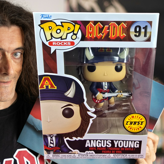 Funko Pop! Vinyl: Angus Young #91 (Nib)
With pop protector