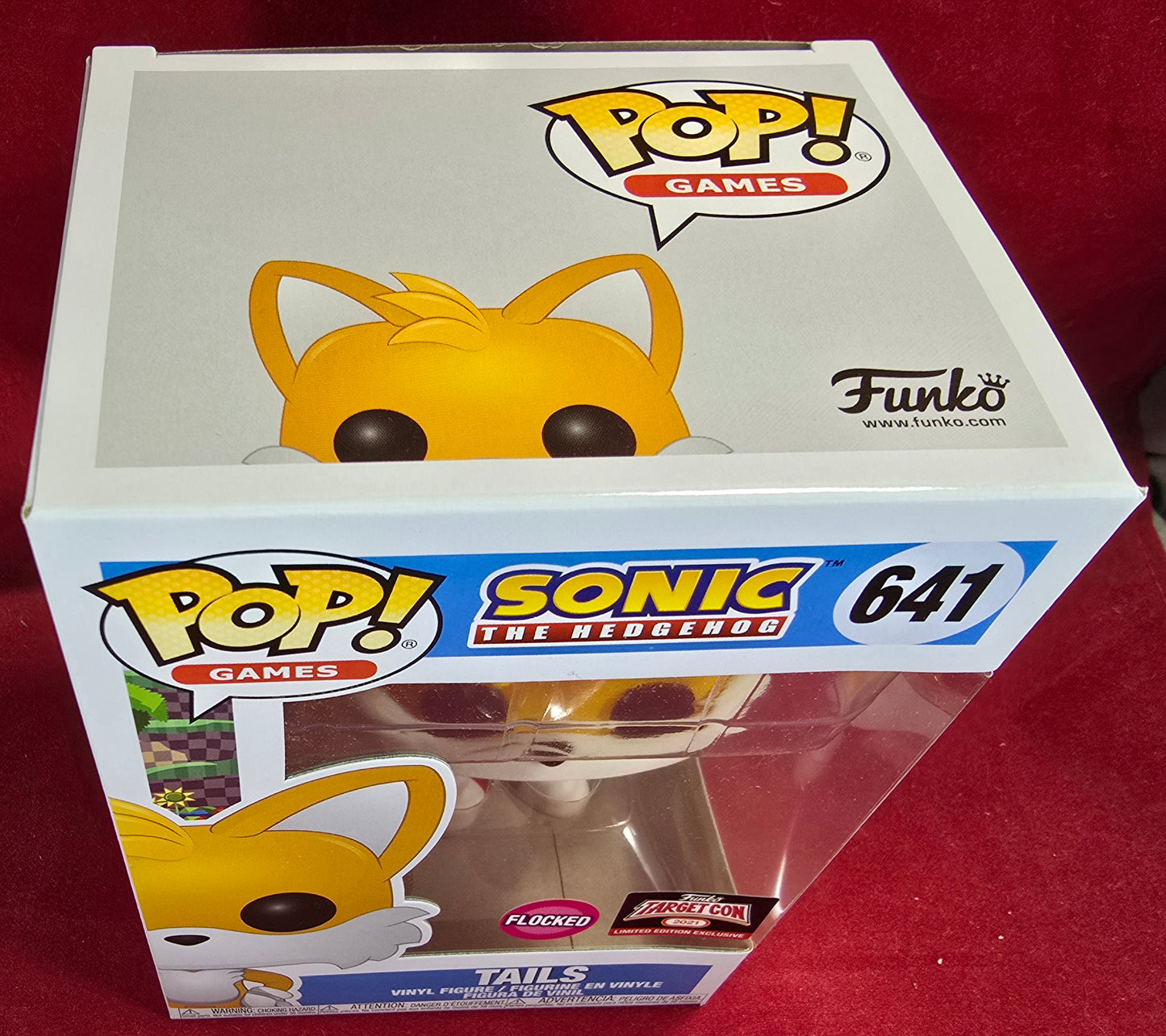 Tails Target Con exclusive funko # 641 (nib) With pop protector