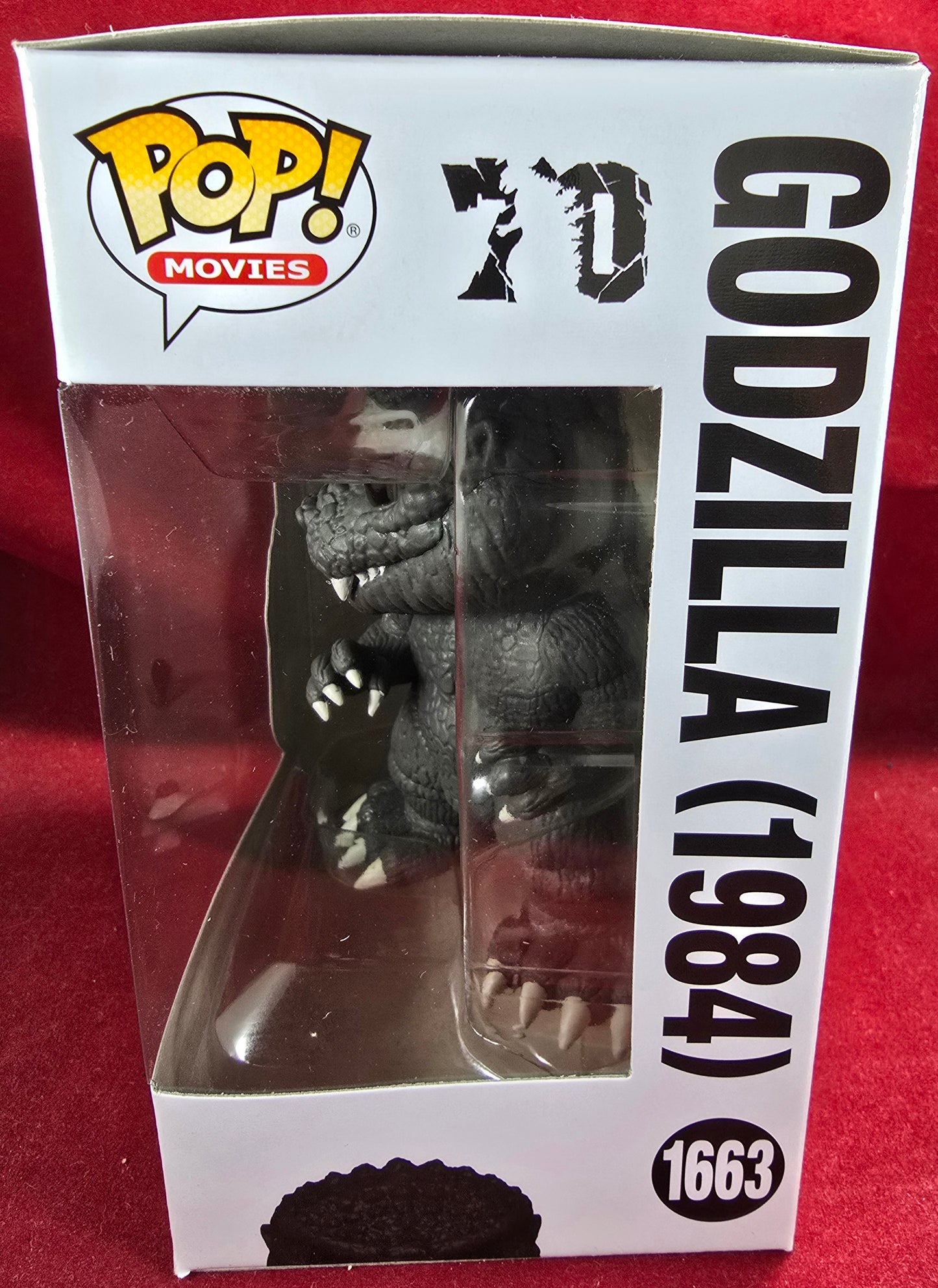 Godzilla (1984) # 1663 (nib) With pop protector